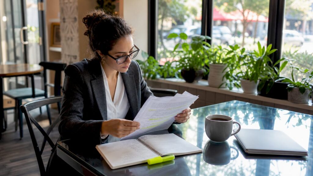 IT compliance officer reviewing disposal guidelines