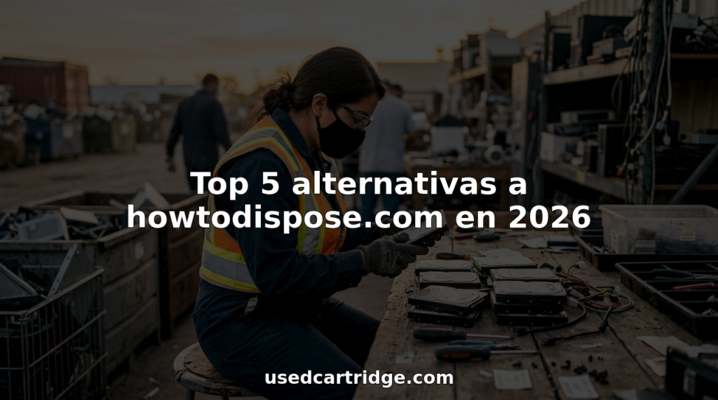 Un especialista revisa discos duros antes de reutilizar la información almacenada.