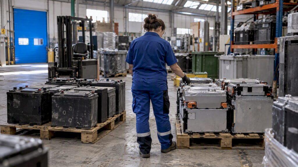 Baterías UPS para reciclaje por separado